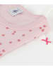 PETIT BATEAU 2er-Set: Shirts in Rosa/ Weiß