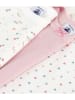PETIT BATEAU 3-delige set: rompers lichtroze/wit