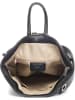 Mia Tomazzi Leren rugzak "Sirietto" zwart - (B)28 x (H)35 x (D)13 cm