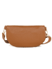 Mia Tomazzi Leren heuptas "Perugino" camel - (B)23 x (H)13 x (D)2 cm