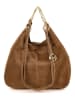 Mia Tomazzi Leder-Schultertasche ''Tarabella'' in Braun - (B)34 x (H)30 x (T)11 cm
