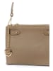 Mia Tomazzi Leder-Umhängetasche ''Vettabbia'' in Beige - (B)24 x (H)18 x (T)10 cm