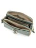 Mia Tomazzi Leren schoudertas mintgroen - (B)24 x (H)16 x (D)8 cm