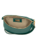 Mia Tomazzi Leren borstbuidel "Perugino" groen - (B)23 x (H)13 x (D)2 cm