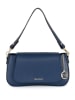 Mia Tomazzi Leder-Schultertasche "Zambaldi" in Dunkelblau - (B)31 x (H)17 x (T)10 cm