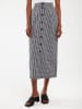 BIG STAR Spódnica w kolorze czarno-białym