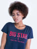 BIG STAR Koszulka w kolorze granatowym
