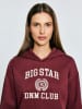 BIG STAR Bluza "Merta" w kolorze bordowym