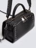 BIG STAR Schultertasche in Schwarz - (B)26 x (H)16 cm