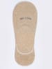 BIG STAR Skarpety-stopki w kolorze beżowym