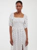 BIG STAR Sukienka w kolorze białym
