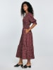 BIG STAR Sukienka "Sheri" w kolorze bordowym