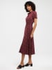 BIG STAR Sukienka "Nahai" w kolorze bordowym