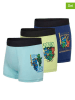 LEGO 3er-Set: Boxershorts in Blau/ Gelb
