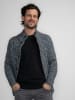 Petrol Industries Cardigan in Dunkelblau/ Grau