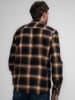 Petrol Industries Hemd - Regular fit - in Schwarz/ Orange