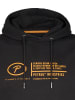 Petrol Industries Hoodie in Schwarz