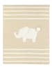 maryplaid Babydecke in Beige