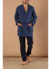 maryplaid Bademantel in Blau