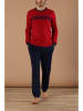 maryplaid Pyjama rood/donkerblauw