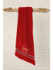 maryplaid Ręcznik kąpielowy w kolorze czerwonym