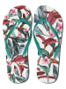 maryplaid Teenslippers groen/roze