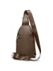 Puccini Rucksack "Active" in Hellbraun - (B)18 x (H)30 x (T)6 cm