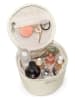 Puccini Kosmetiktasche "Infinity"  in Creme - (B)41.5 x (H)22 x (T)35 cm