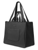 Puccini Shopper "Timeless" in Schwarz - (B)41.5 x (H)22 x (T)35 cm