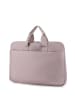 Puccini Torba w kolorze jasnoróżowym na laptopa - 40 x 28 x 6 cm