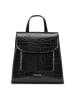 Puccini Rucksack "Timeless" in Schwarz - (B)23 x (H)22 x (T)11 cm