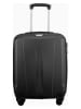 Puccini Hardcase-Trolley "Paris" in Schwarz - (B)40 x (H)55 x (T)20 cm