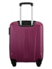 Puccini Hardcase-Trolley "Paris" in Lila - (B)40 x (H)55 x (T)20 cm