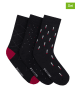 Puccini 3er-Set: Socken in Schwarz