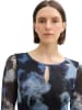 Tom Tailor Kleid in Schwarz/ Blau
