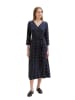 Tom Tailor Kleid in Dunkelblau