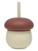 OYOY mini Trinkbecher "Mushroom" in Creme/ Hellbraun