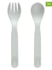 OYOY mini 2tlg. Besteckset "Pullo" in Grün - (H)13,5 cm