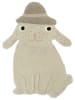 OYOY mini Tapijt "Hopsi Rabbit Rug" crème - (L)76 x (B)100 cm