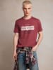 BIG STAR Koszulka w kolorze bordowym