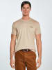 BIG STAR Koszulka w kolorze beżowym