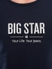 BIG STAR Top w kolorze granatowym