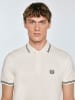 BIG STAR Koszulka polo "Poller" w kolorze kremowym