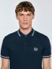 BIG STAR Koszulka polo "Poller" w kolorze granatowym