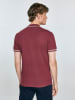 BIG STAR Koszulka polo "Poller" w kolorze bordowym
