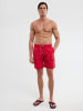 BIG STAR Szorty kąpielowe w kolorze czerwonym