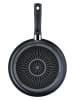 Tefal Patelnia "Hard titanium essential" w kolorze czarnym - Ø 28 cm