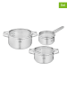 Tefal 6tlg. Edelstahl-Kochgeschirr-Set "Nordica"