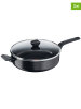 Tefal 2tlg. Set: Schmorpfanne "Easy Cook & Clean" in Schwarz - Ø 28 cm