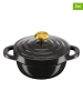 Tefal Mini garnki (2 szt.) "Air" w kolorze czarnym - 450 ml
